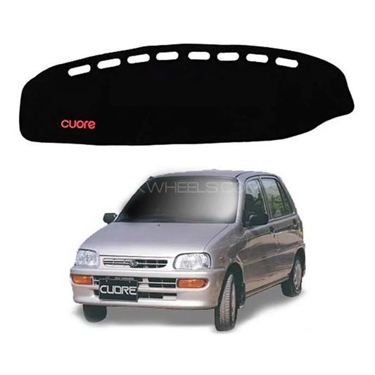 Daihatsu Cuore 2000-2012 Velvet Dashboard Carpet Cover - Washable - Non Slip
