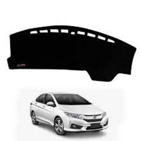 Honda City 2021-2025 Velvet Dashboard Carpet Cover - Washable - Non Slip
