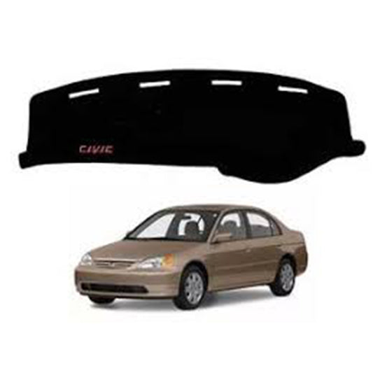 Honda Civic 2002-2006 Velvet Dashboard Carpet Cover - Washable - Non Slip