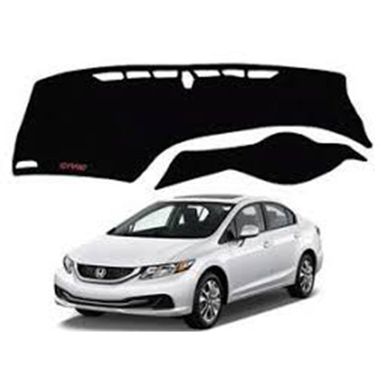 Honda Civic 2012-2016 Velvet Dashboard Carpet Cover - Washable - Non Slip
