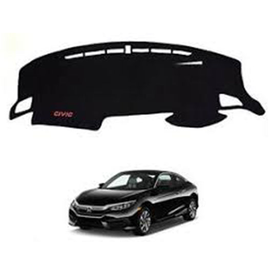 Honda Civic 2016-2022 Velvet Dashboard Carpet Cover - Washable - Non Slip