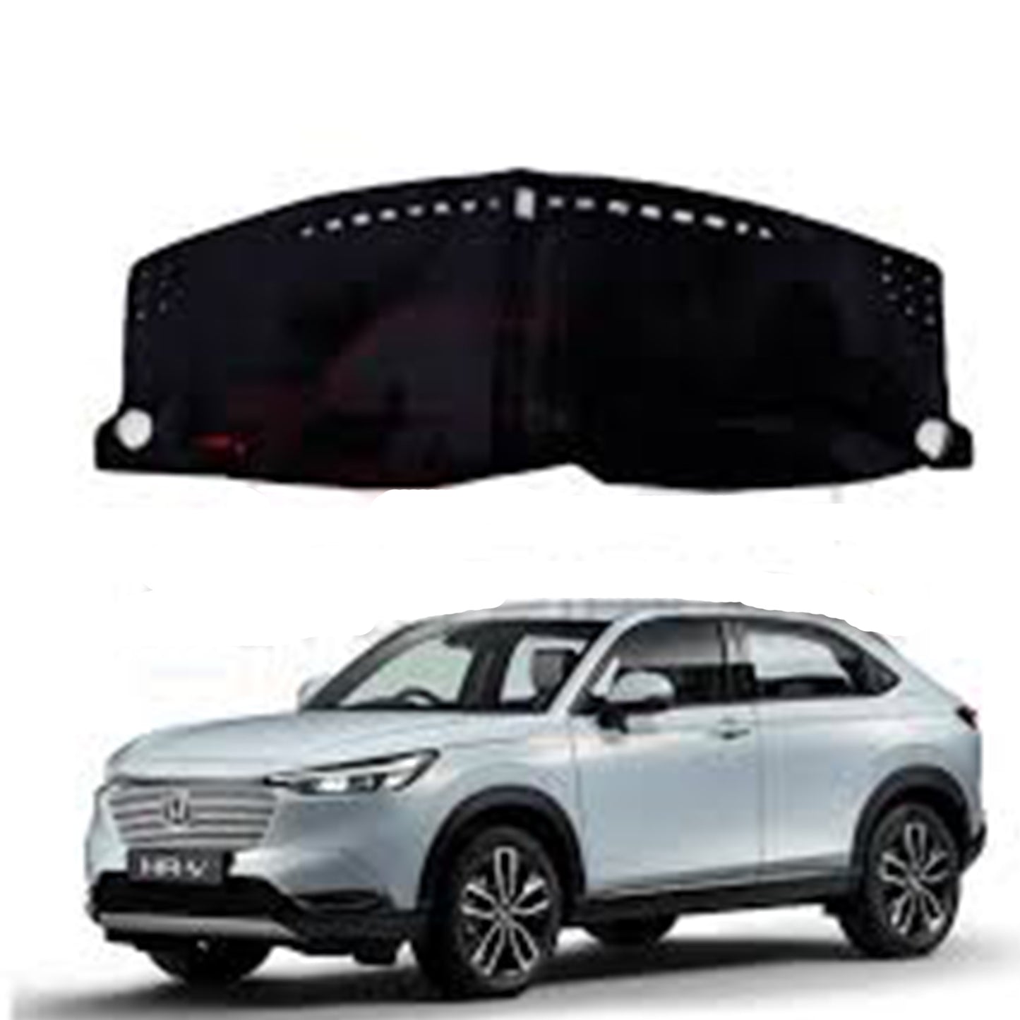 Honda HR-V 2023-2025 Velvet Dashboard Carpet Cover - Washable - Non Slip