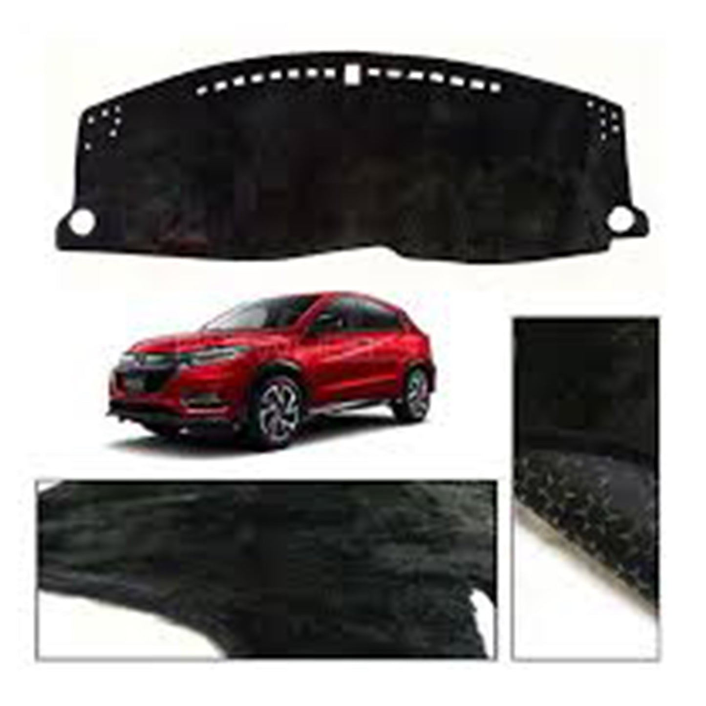 Honda Vezel 2013-2021 Velvet Dashboard Carpet Cover - Washable - Non Slip