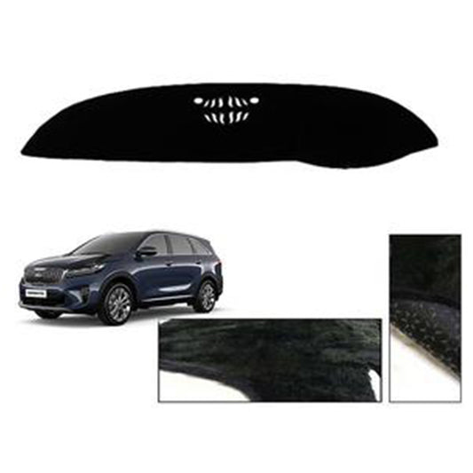 Kia Sorento 2021-2025 Velvet Dashboard Carpet Cover - Washable - Non Slip