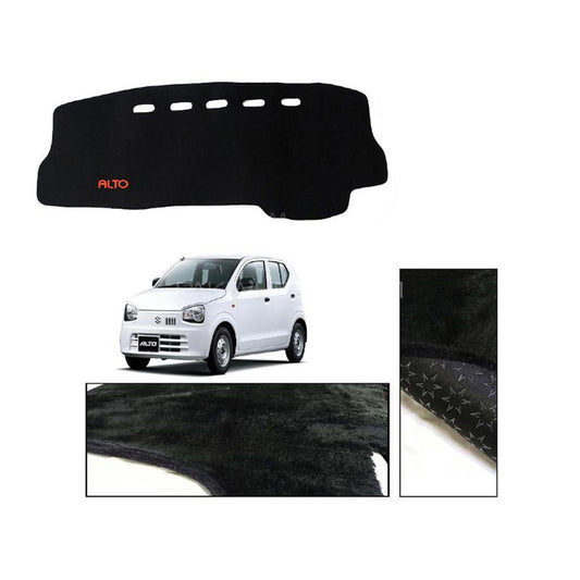 Suzuki Alto 2019-2025 Velvet Dashboard Carpet Cover - Washable - Non Slip