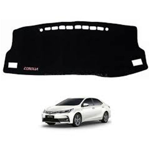 Toyota Corolla 2018-2025 Velvet Dashboard Carpet Cover - Washable - Non Slip