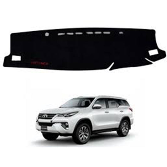 Toyota Fortuner 2021-2025 Velvet Dashboard Carpet Cover - Washable - Non Slip
