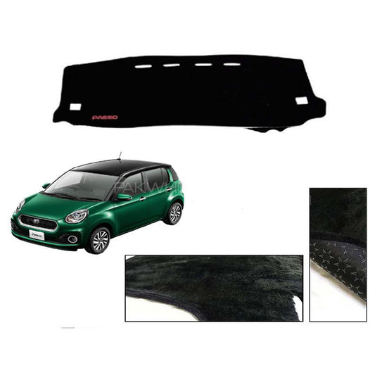 Toyota Passo 2016-2025 Velvet Dashboard Carpet Cover - Washable - Non Slip