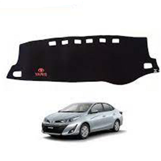 Toyota Yaris 2020-2025 Velvet Dashboard Carpet Cover - Washable - Non Slip