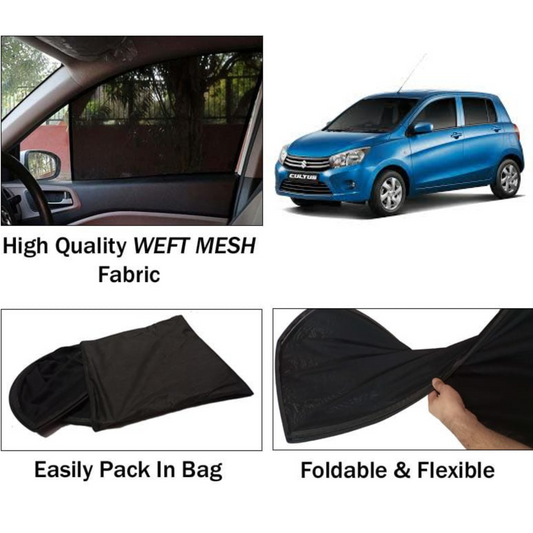 Suzuki Cultus 2018-2025 Foldable & Flexible Sun Shades - 4 Pcs
