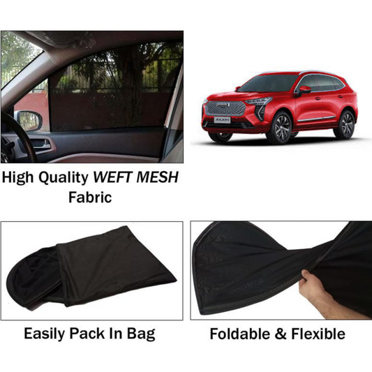 Haval Jolion 2021-2025 Foldable & Flexible Sun Shades - 4 Pcs