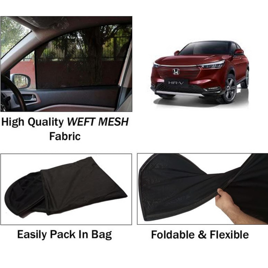 Honda HR-V 2022-2025 Foldable & Flexible Sun Shades - 4 Pcs